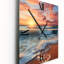 Photo de plage Sables dorés - horloge murale nautique et plage-99629045