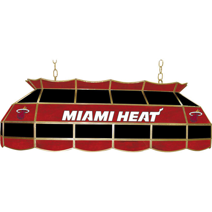 1 - Light Pool Table Lights Pendant, Miami Heat