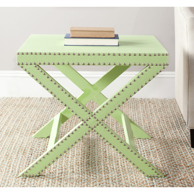 Nara End Table, Light Green