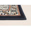 Tapis oriental bleu-406270438