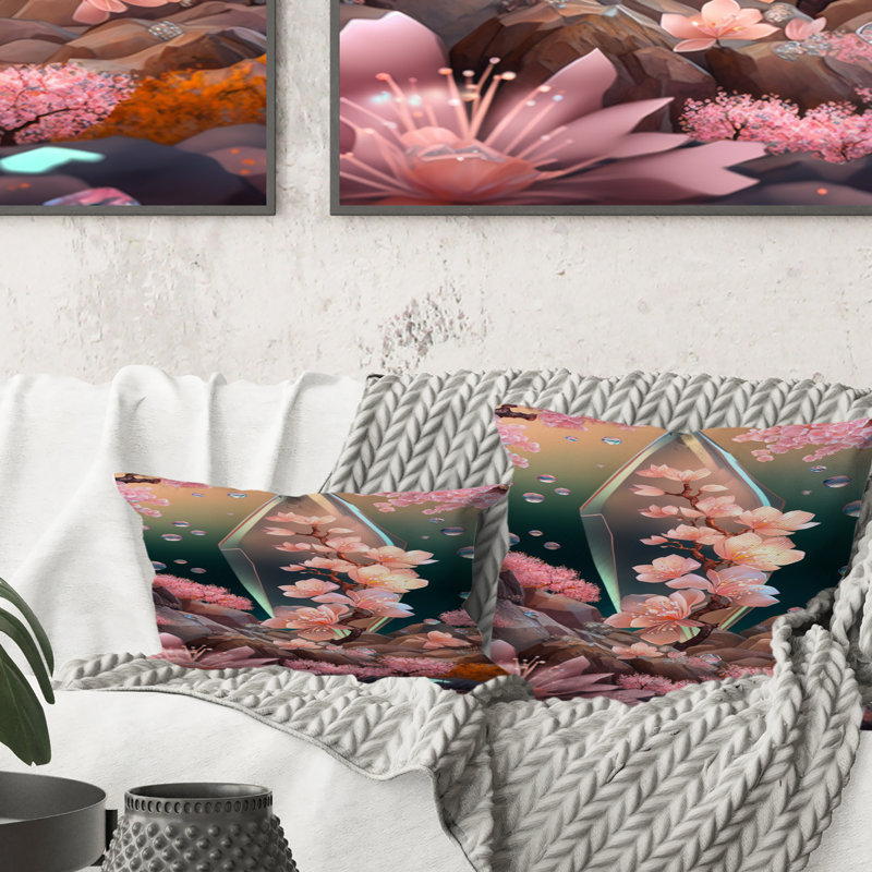 Coussin Cherry Blossoms Tree II - Cherry