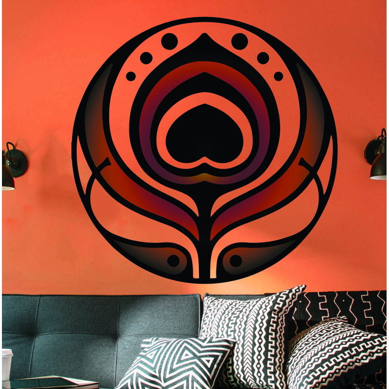 Abstract Wall Decal, 46" H x 46" W