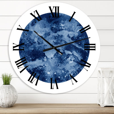 Space Galaxy Circle - Horloge murale moderne