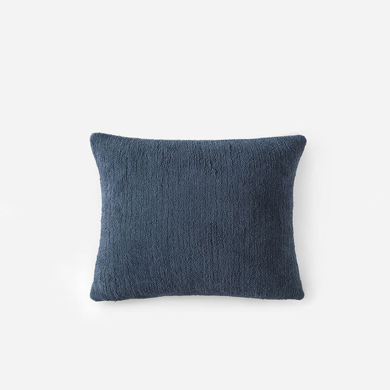Snug Square Pillow Cover & Insert, Midnight, 20" H x 20" W