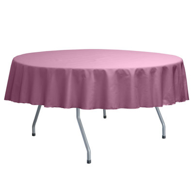 Bjarne Solid Color Round Tablecloth
