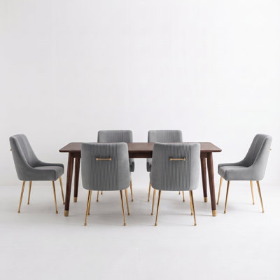 Elian Velvet Upholstered Dining Chair
