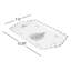 Spode Christmas Tree Peppermint Dessert Tray 12"