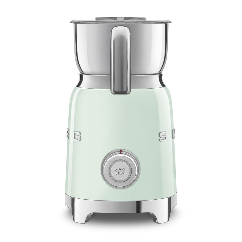 Mousseur à lait de style rétro 50ème depuis SMEG, Vert pastel