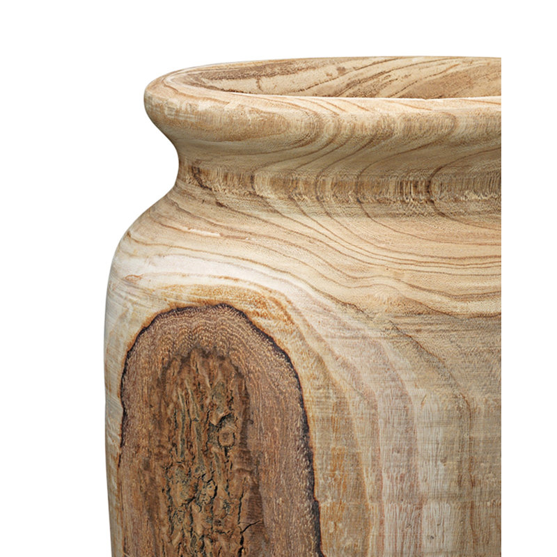 Handmade Wood Table Vase