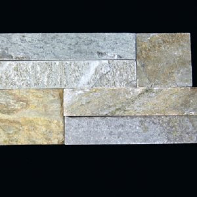 Quartzite Stacked Stone Mosaic Wall Tile