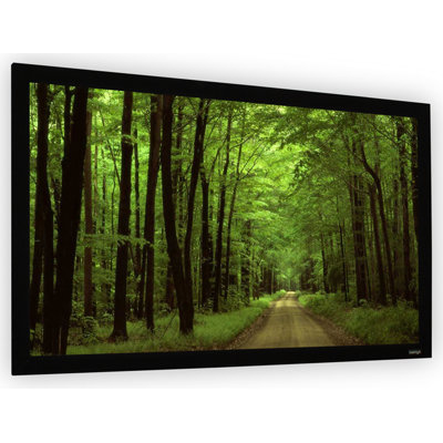 130" Fixed Aluminum Frame Projector Screen 16:9 HD Home Theatre Movies
