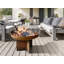 Vitiello Round Steel Smokeless Fire Pit-628160987