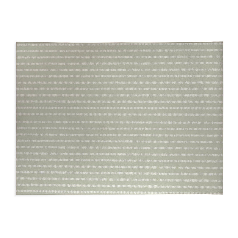 Scatter Row Activity Mat, Light Green, Rectangle 3' x 5'