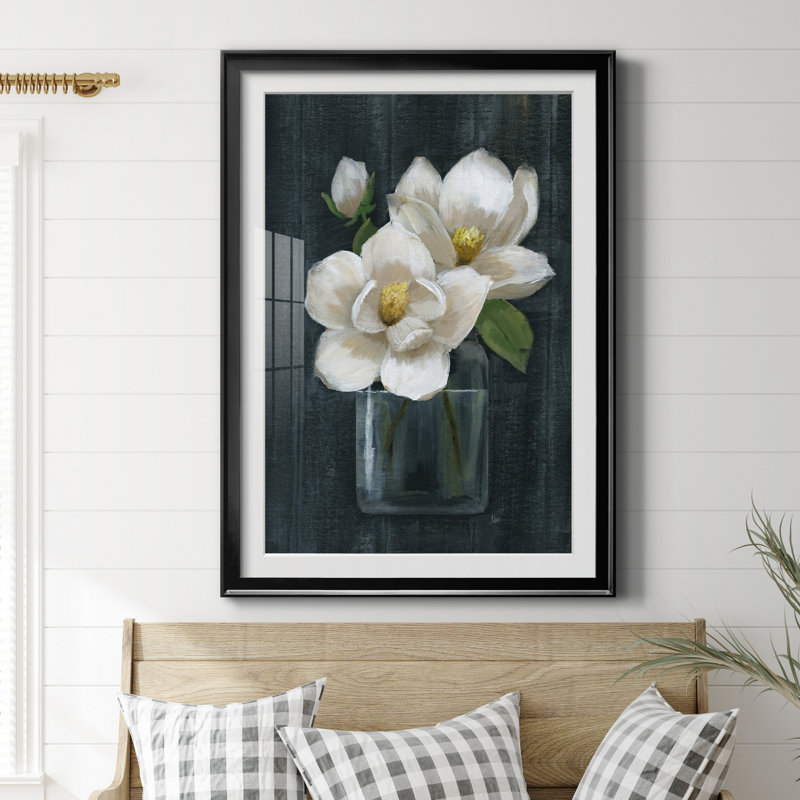 Chalkboard Beauty I - Cadre photo, reproduction d'art sur papier, Papier noir, H 30,5 po x l 42,5 po x P 1,5 po