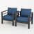 Gray Frame/Blue Cushion selected
