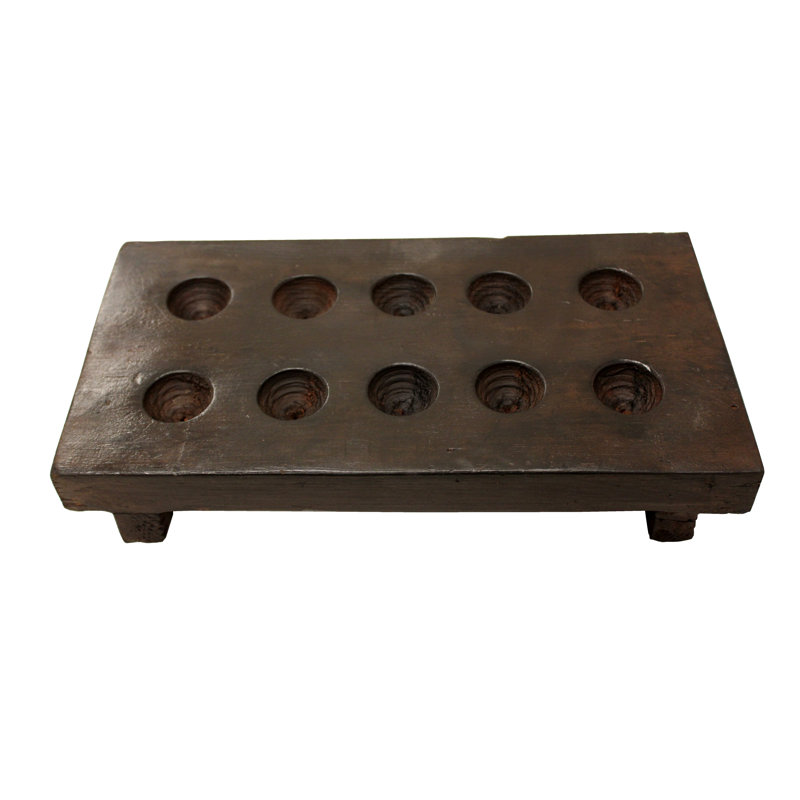 1.5'' H Solid Wood Tabletop Dish