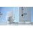 MaceratingFlo 750W Macerating Toilet System, Compact Basement Upflush Toilet with Extension Pipes