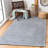 Dunlap Flat Weave Cotton Navy/Blue Modern Rug-485950111