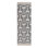 Jute / Sisal Geometric Area Rug in Ivory/Gray