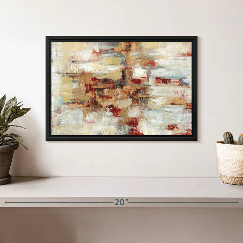 Avery Old Bridge Reminiscence Red, 9" H x 13" W