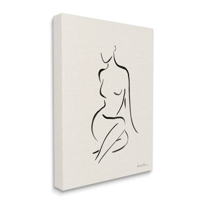 Minimal Nude Outline par Farida Zaman
