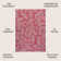Tapis fuchsia / gris clair Hesperus Nevis