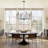 Yazlynn 12 - Light 31.5" Large Dimmable Classic / Traditional Candle Style Modern Industrial Metal Chandelier for Kitchen Island Living Room-881902119