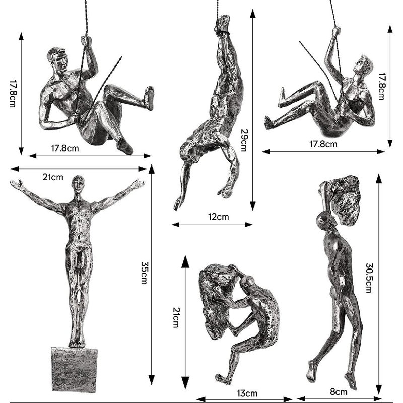 «Climbing Men Man», décoration murale par Perfect