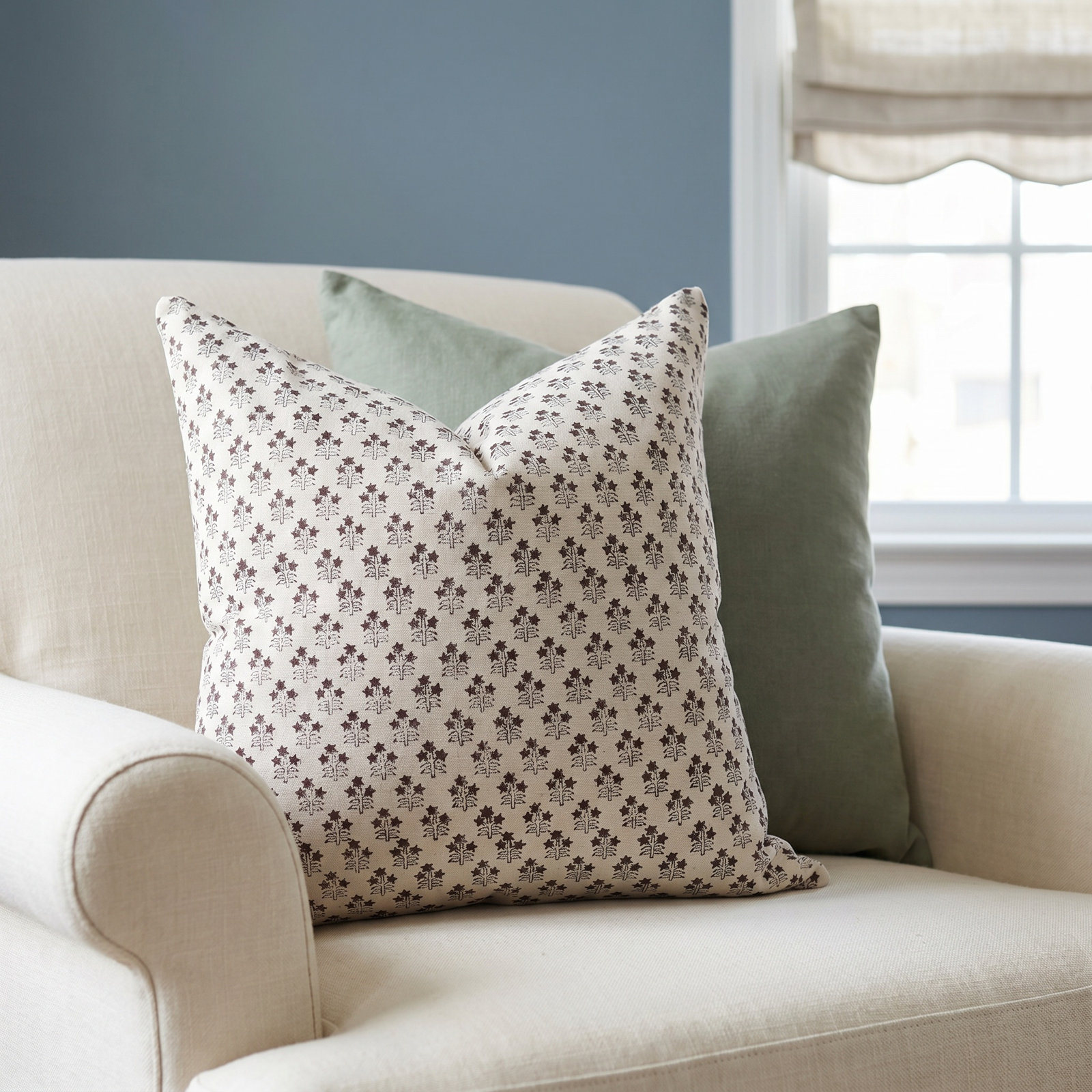 Levert Cotton Pillow Cover, 20" x 14"