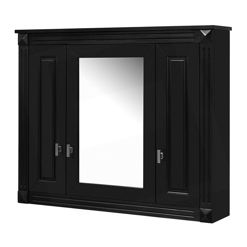 Bathroom Wall Cabinet With Mirror, Wall Mounted Medicine Cabinet With 4 Shelves