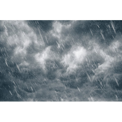 Rainy Weather - Wrapped Canvas Print