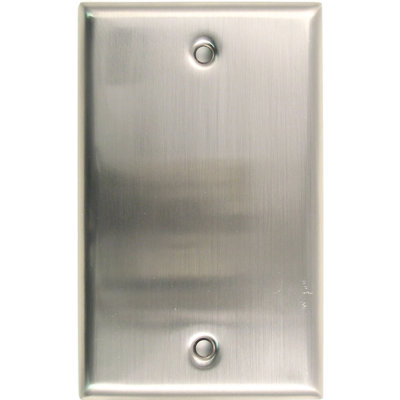 No Subject Blank Standard Wall Plate