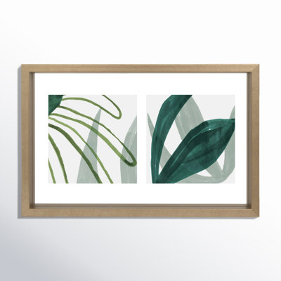 Maza Wood Matte Floater Picture Frame