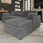 Canapé manuel en L à 3 places avec coussin de siège double amovible Manuel Corduroy-250414994-250414997