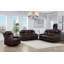 Fauteuil inclinable en cuir italien Logan
