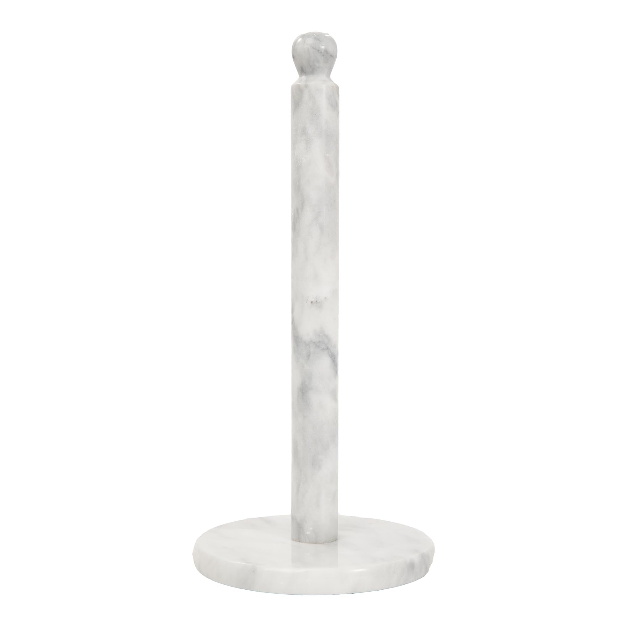 Everly Quinn Paper Towel Holder, Handmade Marble Kitchen Towels Rack