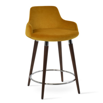 Dervish Ana Bar & Counter Stool in Velvet