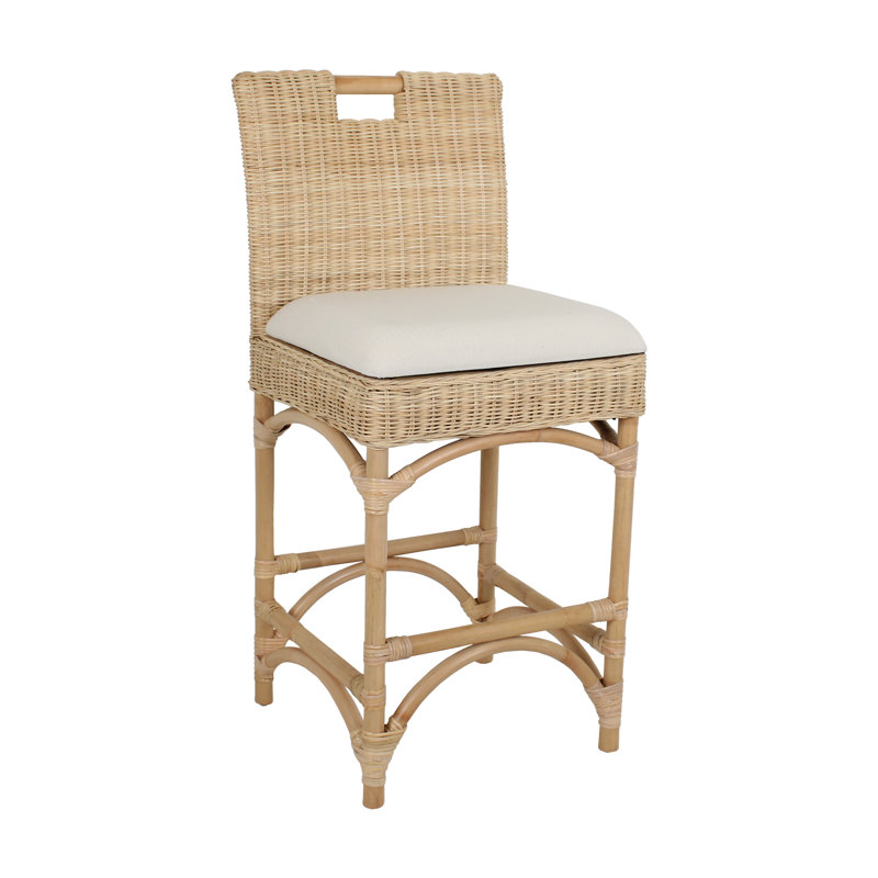 Daraksha Upholstered Counter Stool, Counter Stool (28" Seat Height)