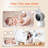 ARENTI 2K Ultra HD Wifi Camera, 5" Colour Display,Night Vision,Lullabies,Cry Detection,Motion Detection,Temp & Humidity Sensor,Two Way Talk