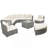 Patio Furniture Set Outdoor Furniture Daybed Rattan Sectional Furniture Set Patio Seating Group With Cushions and Center Table for Patio, Lawn, Backyard, Pool-1976141273