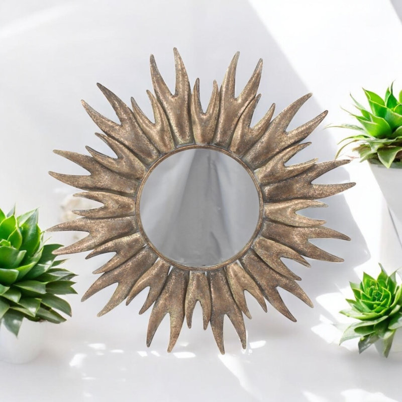 Metal Round Mirror