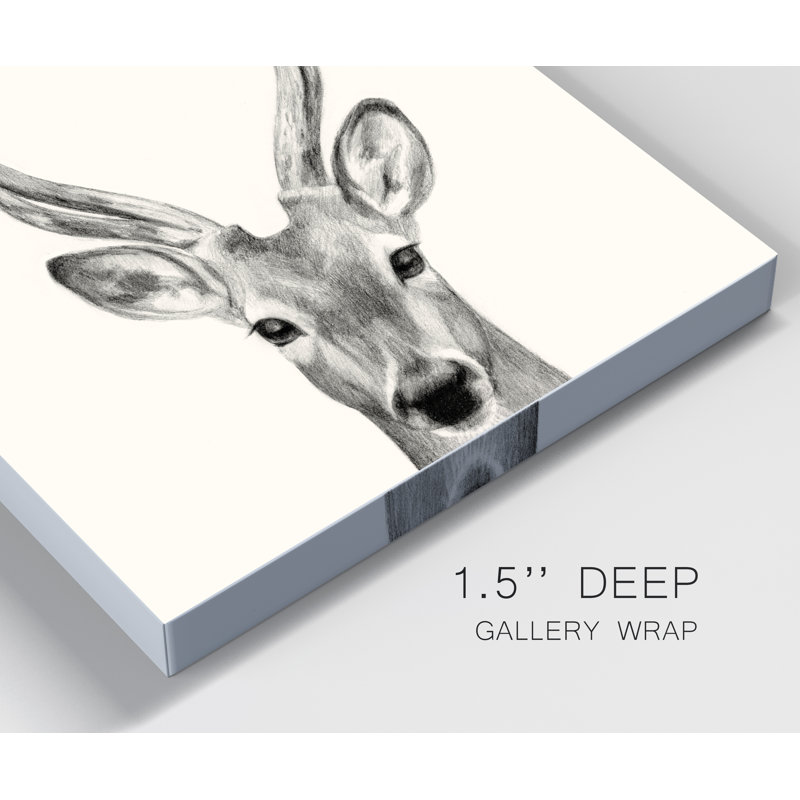 «Animal Mug IV», reproduction d'art sur toile tendue, H 48 po x l 32 po x P 1,5 po
