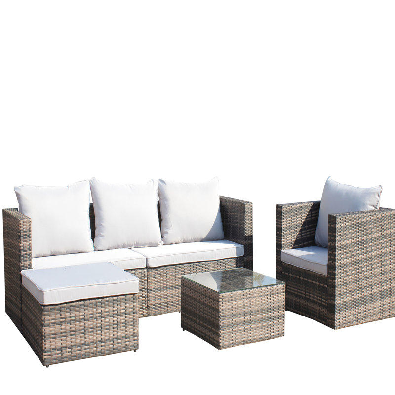 Table basse avec coussins, collection Pat