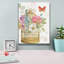 «Rainbow Seeds Romantic Birdcage II» par Lisa Audit, art mural sur toile-250592877