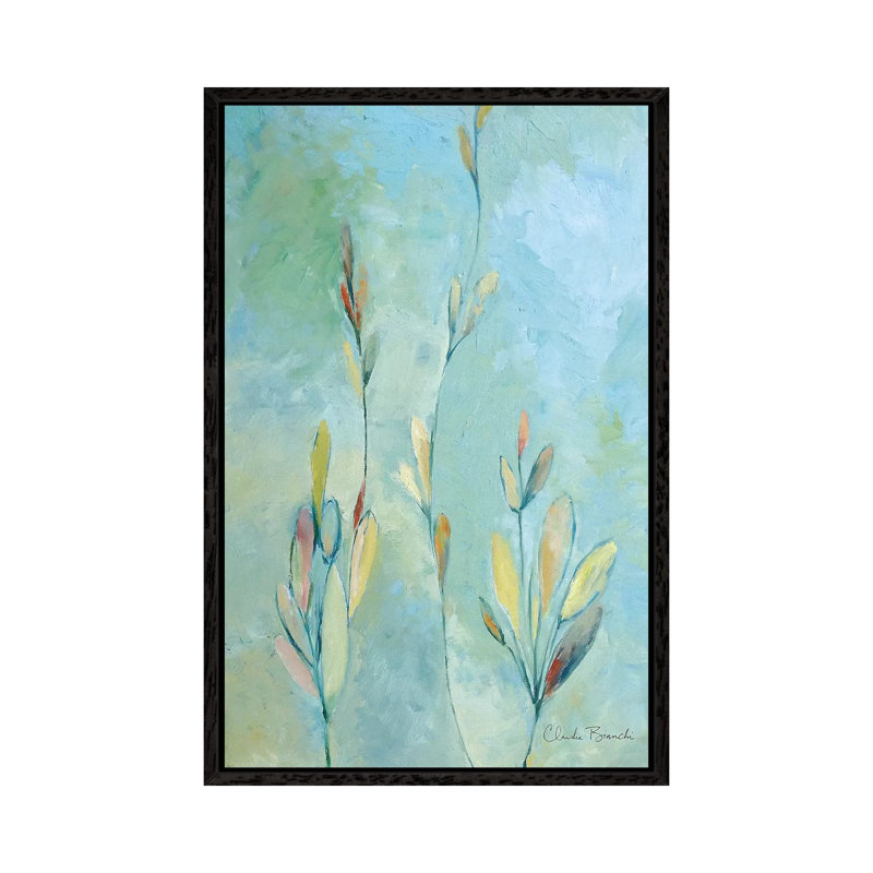 Kelpa by Claudia Bianchi - Painting on Canvas, 66.04cm H x 45.72cm W x 3.81cm D, Black Framed