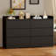 Commode double à 6 tiroirs 47,2 po Adriel-765943431