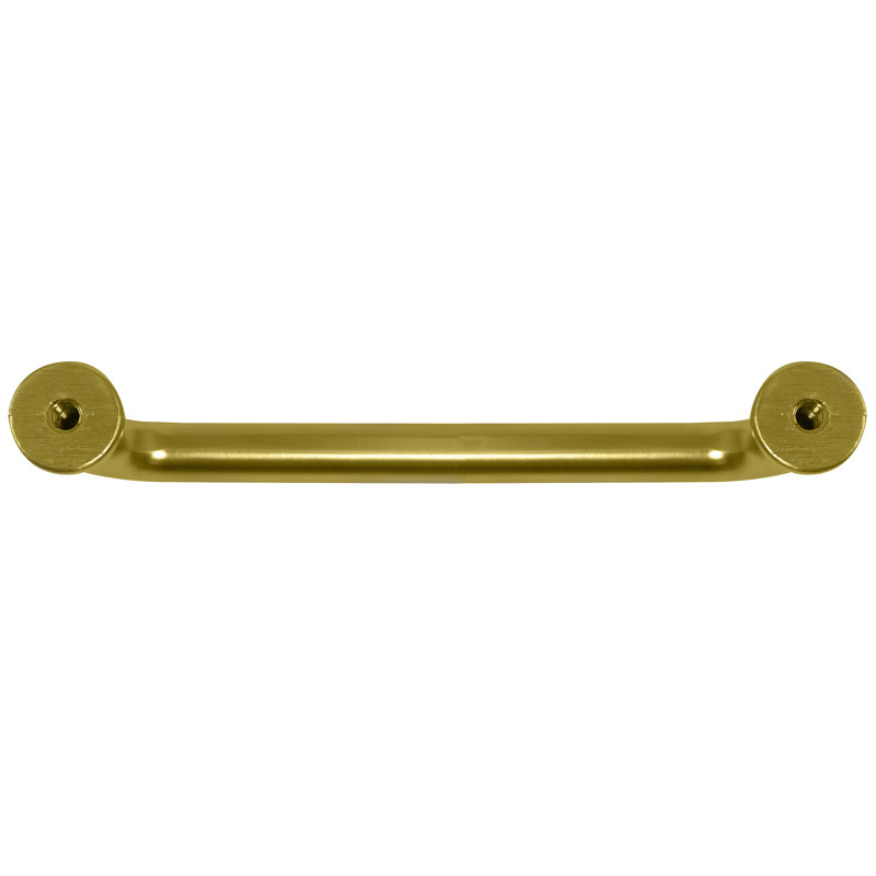 Bar / Handle Pull, Matte Brushed Brass, 5-3/64"