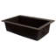 Évier de cuisine à simple cuve en granite l 33 po x l 22 po Radius-16187805