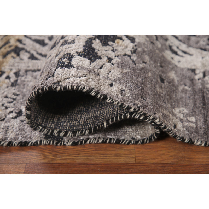 Tapis abstrait moderne 6 x 8