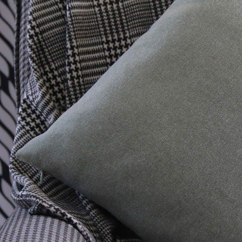 Housse de coussin intérieur / extérieur Calydon, gris